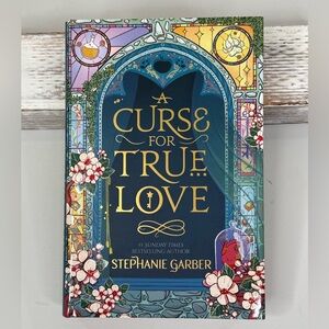 A CURSE FOR TRUE LOVE (Stephanie Garber) Waterstones UK Edition Hardcover Book